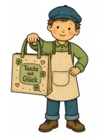 Vorschau - Arbeitsblätter - Unterrichtsentwurf zum Bilderbuch „Der Glücksverkäufer“ . editierbar. Ein philosophisches Gespräch. Lehrprobe, Unterrichstbesuch - Seite 3