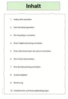 Vorschau - Arbeitsblätter - Leporello Winn-Dixie - Seite 1