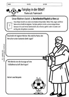 Vorschau - Arbeitsblätter - Fairplay in der Bibel? Paulus als Teamcoach - Seite 2