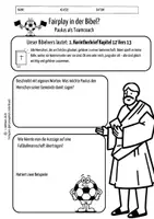 Vorschau - Arbeitsblätter - Fairplay in der Bibel? Paulus als Teamcoach - Seite 3