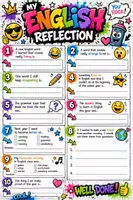Vorschau - Arbeitsblätter - My English Reflection – Graffiti Style - Seite 2