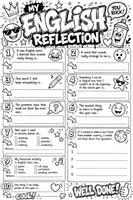 Vorschau - Arbeitsblätter - My English Reflection – Graffiti Style - Seite 3