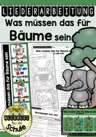 Vorschau - Stundenentwürfe - Was müssen das für Bäume sein: Liederarbeitung für den Musikunterricht in der Grundschule (Klasse 1 I Klasse 2) - Deckblatt