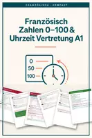Vorschau - Arbeitsblätter - Französisch Zahlen 0–100 & Uhrzeit Vertretung A1 - Deckblatt
