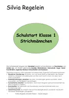 Vorschau - Arbeitsblätter - Strichmännchen, aus: Schulstart Klasse 1 Kopiervorlagen & Tipps - Deckblatt