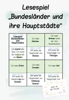 Vorschau - Spiele - Lesespiel Bundesländer - Deckblatt