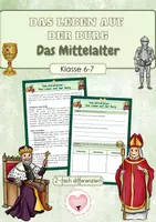Vorschau - Arbeitsblätter - Mittelalter - Deckblatt