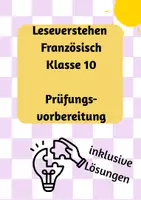 Vorschau - Arbeitsblätter - WACHSENDES MATERIALPAKET - Leseverstehen zur Prüfungsvorbereitung (Kl.10) - Seite 1