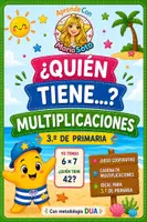 Vista previa - Unidades / Secuencias / Situaciones de Aprendizaje - ¿Quién tiene…? Multiplicaciones. 3.º de Primaria. Juego cooperativo. Tablas del 2 al 10. DUA - Portada