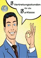 Vorschau - Arbeitsblätter - Vertretungsstunden / Übungsheft Englisch 5.Klasse - Deckblatt