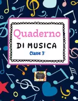 anteprima - Esercizi - Quaderno di Musica per la Classe 3ª con kit 28 schede per fare attività - Pagina di copertina