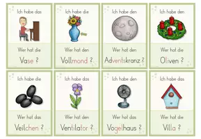 Vorschau - Spiele - Lesespiel V v | passend zu Flex und Flora | Klasse 1 - Seite 3
