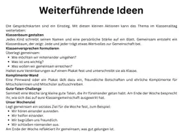 Vorschau - Aufgabenkarten - Impulskarten: Klassengemeinschaft stärken / Klasse 2-5 - Seite 3