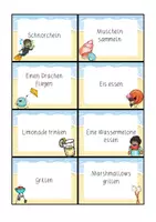 Vorschau - Spiele - Pantomime Sommer Deutschunterricht Klasse 5-10 DaZ - Seite 3