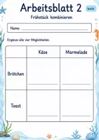 Vorschau - Arbeitsblätter - Möglichkeiten finden Klasse 3 | Mathematik Klasse 3 | 6 Arbeitsblätter als PDF - Seite 2