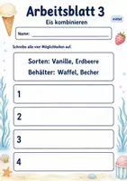 Vorschau - Arbeitsblätter - Möglichkeiten finden Klasse 3 | Mathematik Klasse 3 | 6 Arbeitsblätter als PDF - Seite 3