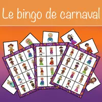 Aperçu - Jeux - Le bingo de carnaval - Page de couverture