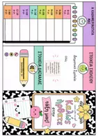 Προεπισκόπηση - Flashcards - Τρίπτυχο Γνωριμίας με Γονείς | Meet the Teacher Brochure | Εκτυπώσιμο - Σελίδα 3