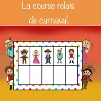 Aperçu - Jeux - La course relais de carnaval - Page de couverture