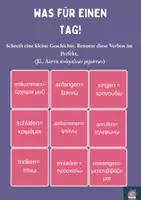 Προεπισκόπηση - Φύλλα εργασίας - Eine kleine Geschichte: Was für einen Tag! - Σελίδα 1