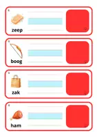 Voorbeeld - schrijfkaartjes thema 3 hup en aap - Pagina 3
