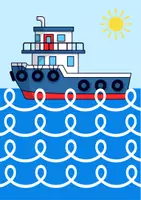 Voorbeeld - Kleikaarten thema scheepvaart - kleuters groep 1/2 - Voorblad