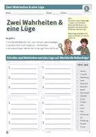 Vorschau - Arbeitsblätter - Zwei Wahrheiten eine Lüge – Kennenlernspiel Sekundarstufe | erste Schulwoche, Klasse 5–9 - Seite 2