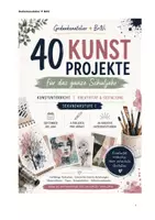 Vorschau - Stundenentwürfe - Kunst - 40 kreative Kunstprojekte für das ganze Schuljahr - Deckblatt