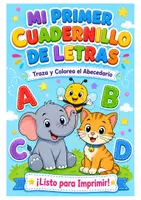 Vista previa - Hojas de trabajo - Cuadernillo Traza y Colorea el Abecedario (A-Z) - página 1
