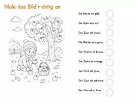 Vorschau - Anderer Materialtyp - Arbeitsheft Herbst - Klasse1 und 2 - Seite 2