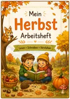 Vorschau - Anderer Materialtyp - Arbeitsheft Herbst - Klasse1 und 2 - Deckblatt