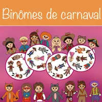 Aperçu - Jeux - Binômes de carnaval - Page de couverture
