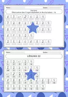 Vorschau - Arbeitsblätter - Arbeitsblätter zum Fingeralphabet der Gebärdensprache – Thema Verben - Seite 1
