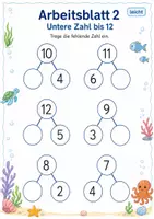 Vorschau - Arbeitsblätter - Rechendreiecke bis 20 | Mathematik Klasse 1 | 7 Arbeitsblätter als PDF - Seite 2