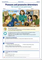 Vorschau - Arbeitsblätter - Englisch Grundlagen Minibundle Klasse 5 bis 6 Grammatik Lesen Hören Sprechen und Schreiben - Seite 1
