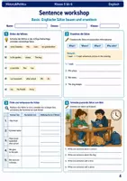 Vorschau - Arbeitsblätter - Englisch Schreiben Arbeitsheft Klasse 5 bis 6 Sätze Texte und E-Mails sicher verfassen - Seite 3