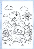 Aperçu - Apprentissages en autonomie - Kit Dinosaure pour les 2-4 ans 🦖 - Page 3