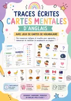 Aperçu - Préparation de séance / Séance complète - 🇬🇧 Traces écrites d'anglais – Cartes mentales & jeux de cartes - Page de couverture