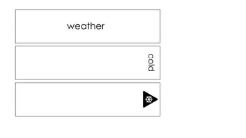 Vorschau - Mal- und Bastelvorlagen - weather - Oktaeder (Sprechen) und Fächer (Merkhilfe) - Seite 3