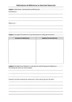 Vorschau - Arbeitsblätter - Arbeitsblatt + Quellen: Militarismus und Nationalismus im Deutschen Kaiserreich - Deckblatt