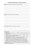 Vorschau - Arbeitsblätter - Arbeitsblatt + Quellen: Militarismus und Nationalismus im Deutschen Kaiserreich - Seite 3
