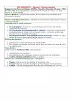 Aperçu - Préparation de séquence / Séquence complète - EMC SEQUENCE 1 - Page de couverture
