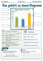 Vorschau - Arbeitsblätter - Nawi Diagramme Arbeitsheft Klasse 5 bis 6 - Seite 1