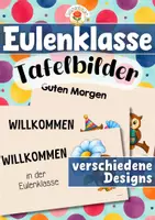 Vorschau - Präsentationen/Tafelbilder - Eulenklasse - Tafelbilder (Klassentier) - Deckblatt