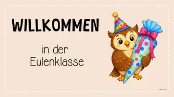 Vorschau - Präsentationen/Tafelbilder - Eulenklasse - Tafelbilder (Klassentier) - Seite 3