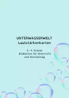 Vorschau - Präsentationen/Tafelbilder - Materialpaket: Lautstärkenkarten - Deckblatt