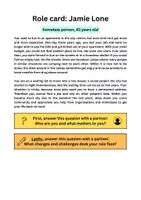 Vorschau - Arbeitsblätter - Tech Boom in Seattle - Curse or Blessing? Role Cards Talk Show - Seite 1