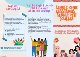 Vorschau - Arbeitsblätter - Schule ohne Rassismus – Schule mit Courage - Gemeinsam für Respekt, Vielfalt und Zivilcourage - Seite 1