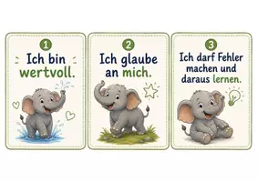 Vorschau - Präsentationen/Tafelbilder - Materialpaket - Klassentier Elefant - Elefantenklasse - Seite 1