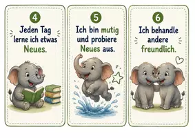 Vorschau - Präsentationen/Tafelbilder - Materialpaket - Klassentier Elefant - Elefantenklasse - Seite 2